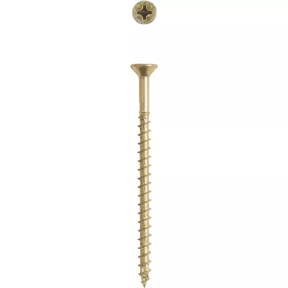 #10 X 3 In. T20 Plus Flat Head Yellow Zinc (interior) Wood Screw (200-count)