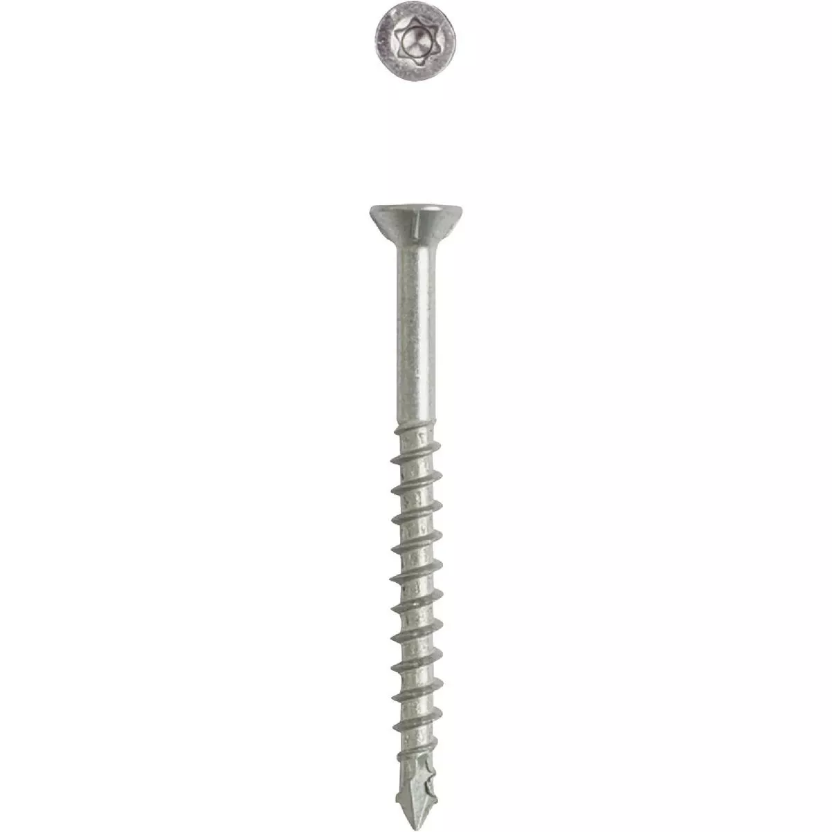 #6 X 1-1/2 In. T20 Plus Trim Head Zinc (interior) Mdf Cabinet Screw (300-count)
