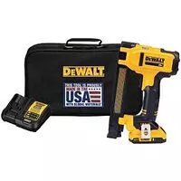 DEWALT DCN701D1 Cable Stapler Kit, Battery Included, 20 V, 2 Ah, 1 in W Crown