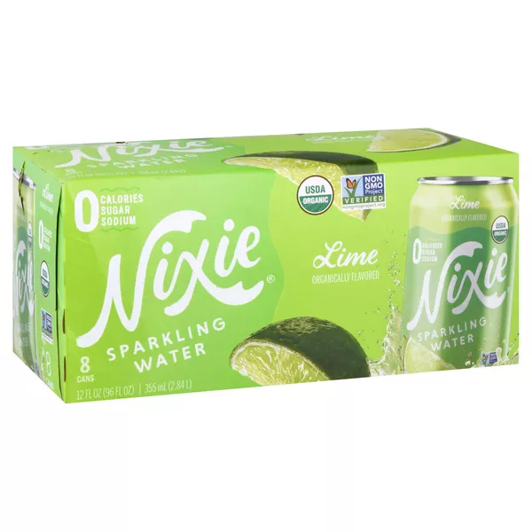 Nixie Sparkling Water, Lime 8Pk | Hy-Vee Aisles Online Grocery Shopping