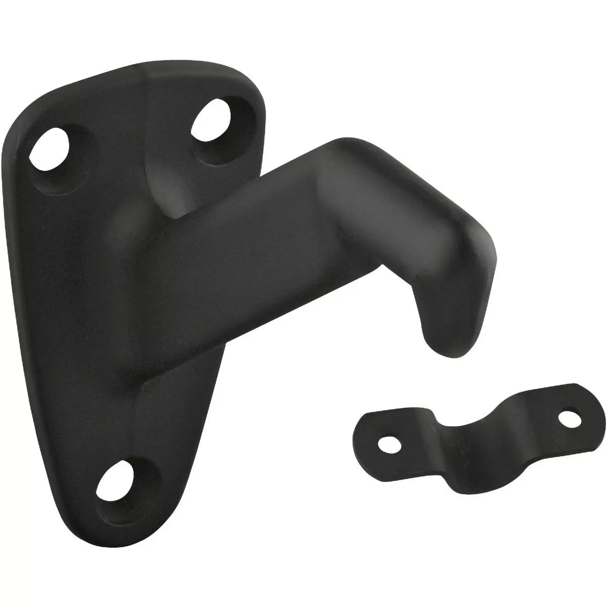 Oil Rubbed Bronze Zinc Handrail Bracket With Steel Strap