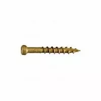 SaberDrive 54992 Screw, #8 Thread, 1-1/4 in L, Trim Head, Tan XL1500, 286 PK